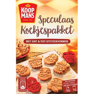 Foto van Speculaas koekjespakket bakmix voor sinterklaas 200g bij jumbo