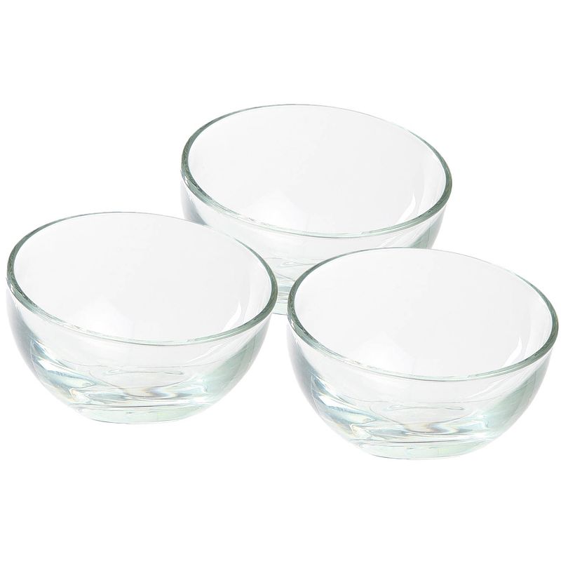 Foto van Set van 6x stuks ijs/sorbet coupes van glas 130 ml - ijscoupes