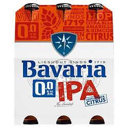 Foto van Bavaria 0.0% ipa alcoholvrij speciaal bier fles bij jumbo