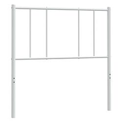 Foto van The living store hoofdbord bed - 105 x 3 x 90 cm - wit