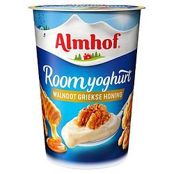 Foto van Almhof roomyoghurt walnoot griekse honing 500g bij jumbo
