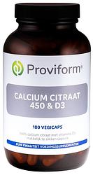 Foto van Proviform calcium citraat 450 & d3 capsules