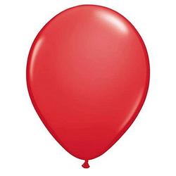 Foto van Qualatex ballonnen rood 10 stuks - ballonnen