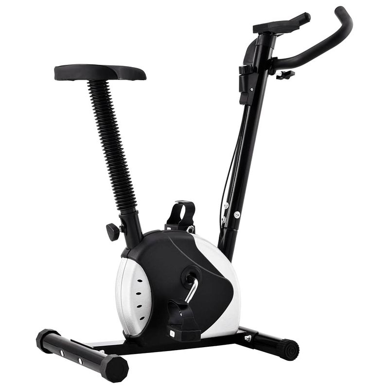 Foto van Vidaxl hometrainer met bandweerstand zwart