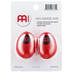 Foto van Meinl es2-r eggshaker rood (2 stuks)