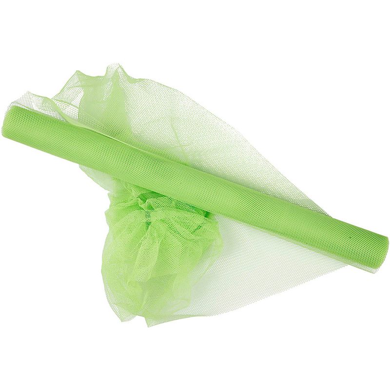 Foto van Packlinq tule. neon groen. b: 50 cm. 5 m/ 1 rol