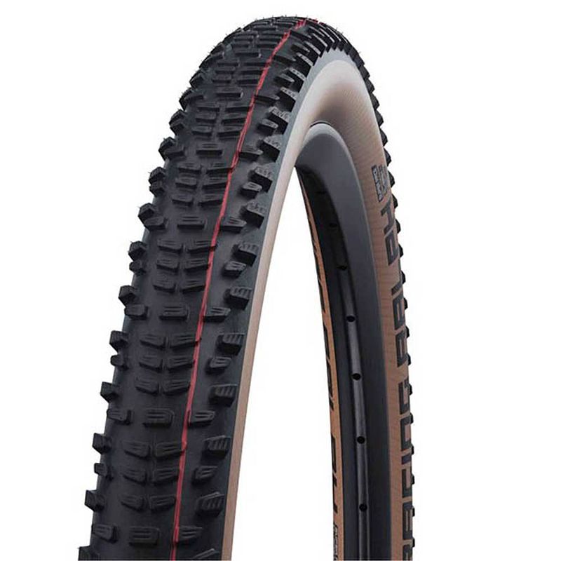 Foto van Schwalbe buitenband racing ralph 29 x 2.25 (57-622) zwart/bruin