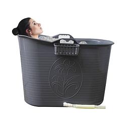 Foto van Lifebath - zitbad nancy - 200l - bath bucket - grijs