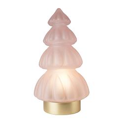 Foto van Kerstboom lamp- roze - 15x15x28.5 cm