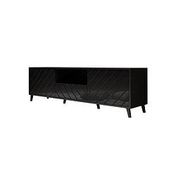 Foto van Meubella tv-meubel blu - zwart - 180 cm