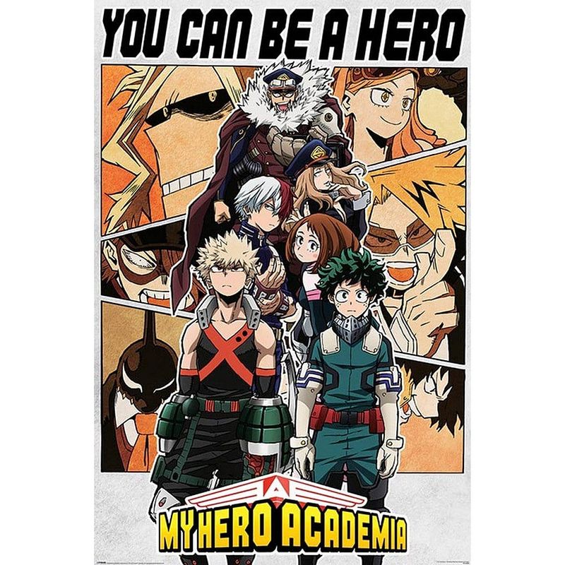 Foto van Pyramid my hero academia be a hero poster 61x91,5cm