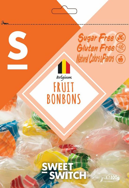 Foto van Sweet-switch fruit bonbons
