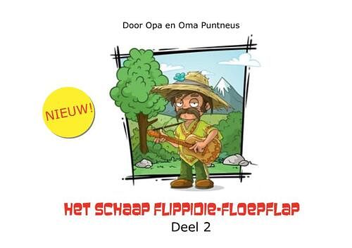 Foto van Het schaap flippidie-floepflap - opa en oma puntneus - paperback (9789464436051)