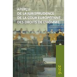 Foto van Aperçu de la jurisprudence de la cour 2016