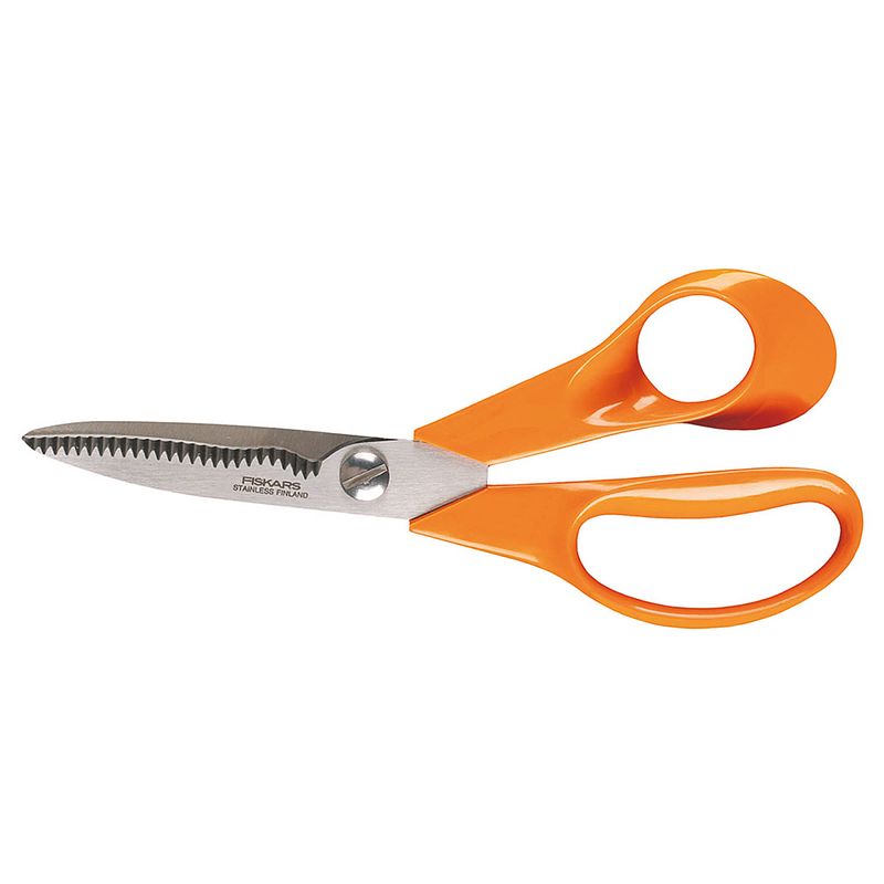 Foto van Fiskars classic keukenschaar - 18 cm - oranje