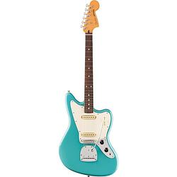 Foto van Fender player ii jaguar rw aquatone blue elektrische gitaar