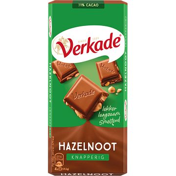 Foto van Verkade hazelnoot knapperig 111g bij jumbo