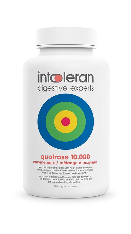 Foto van Intoleran quatrase forte capsules