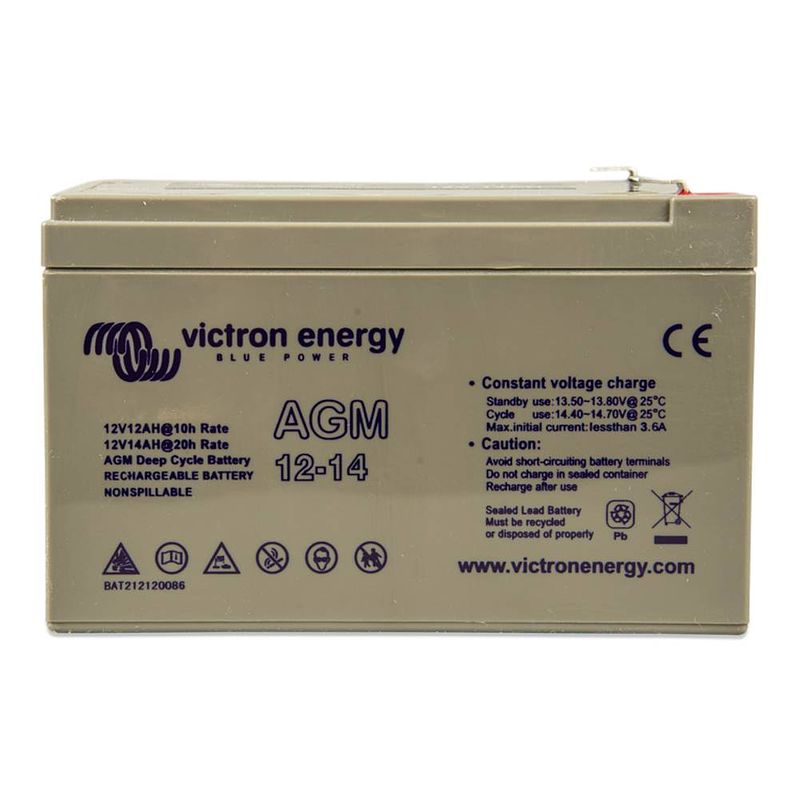 Foto van Victron energy agm super cycle 12v 15a loodaccu 12 v 15 ah loodvlies (agm) (b x h x d) 151 x 103 x 100 mm