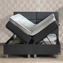 Foto van Dreamhouse bedding boxspring met opbergruimte - quatro 180 x 200 cm, topperkeuze: standaard comfort topper, montage: exclusief montage