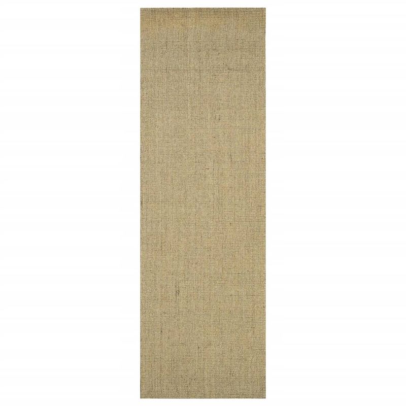 Foto van Vidaxl vloerkleed 80x250 cm natuurlijk sisal taupe