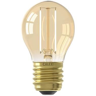 Foto van Calex led-kogellamp 2 - goudkleur - e27 - leen bakker