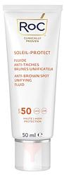 Foto van Roc soleil-protect anti-brown spot unifying fluid spf50