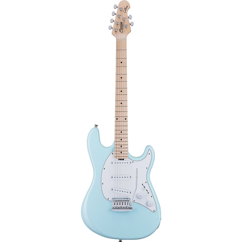 Foto van Sterling by music man cutlass ct30 sss daphne blue