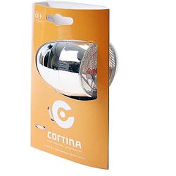 Foto van Cortina koplamp amsterdam dynamo chroom