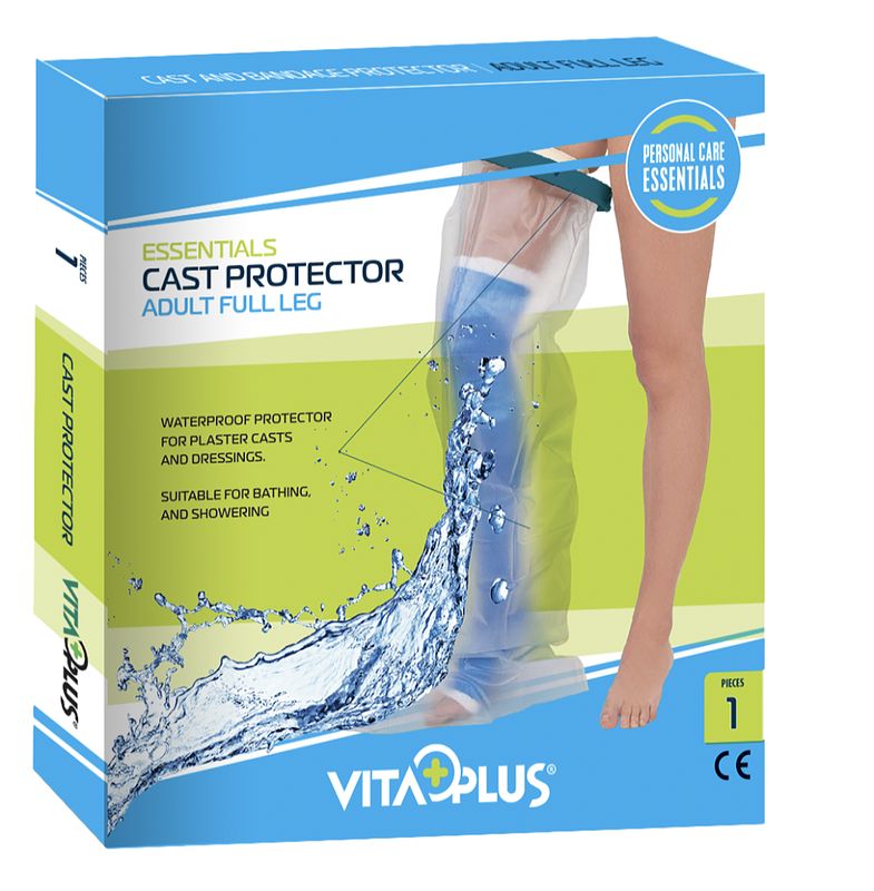 Foto van Vitaplus essentials cast protector adult full leg