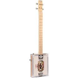 Foto van Lace cigar box guitar buffalo bill 4-string 4-snarige elektrische gitaar