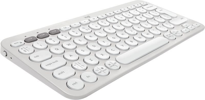 Foto van Logitech pebble keyboard 2 - k380s white qwerty