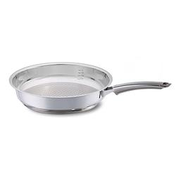 Foto van Fissler crispy steelux premium koekenpan zonder deksel - ø 28 cm