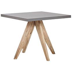 Foto van Beliani olbia - tuintafel-grijs-vezelcement