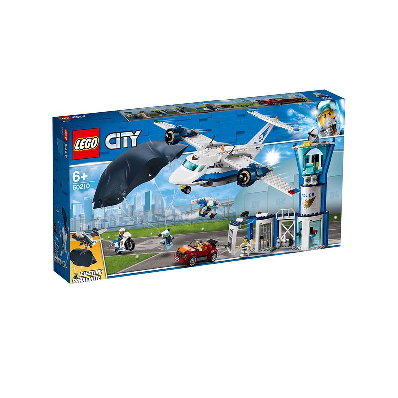 Foto van Lego city luchtpolitie luchtmachtbasis 60210