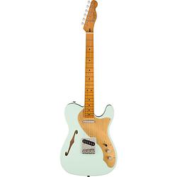 Foto van Squier classic vibe 60s telecaster thinline sonic blue mn fsr elektrische gitaar