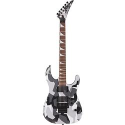 Foto van Jackson x series soloist slx dx camo, winter elektrische gitaar met floyd rose