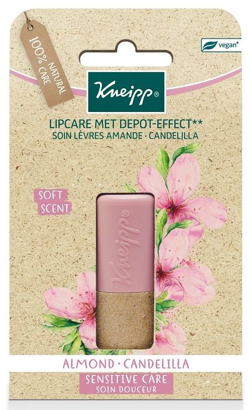 Foto van Kneipp lippenbalsem almond-candelilla