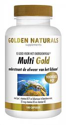Foto van Golden naturals multi strong gold capsules