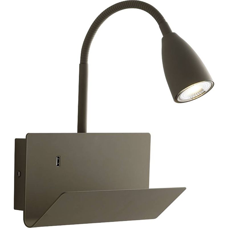 Foto van Eco-light i-gulp-ap fng wandlamp gu10 led bruin