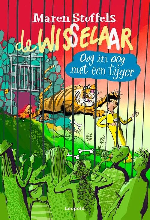 Foto van De wisselaar - oog in oog met een tijger - maren stoffels - hardcover (9789025885298)