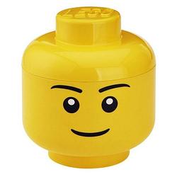Foto van Lego iconic boy klein opbergbox - geel