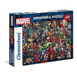 Foto van Clementoni legpuzzel marvel impossible puzzle 1000 stukjes