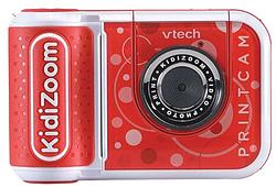 Foto van Vtech camera kidizoom print junior 13,4 cm rood/wit 2 delig s