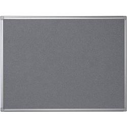 Foto van Pergamy textielbord met aluminium frame ft 60 x 90 cm, grijs