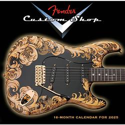 Foto van Fender 2025 custom shop calendar