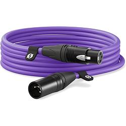 Foto van Rode xlr-6m purple premium xlr-kabel 6 meter