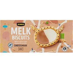 Foto van Jumbo melkbiscuits chocosmaak 6 stuks