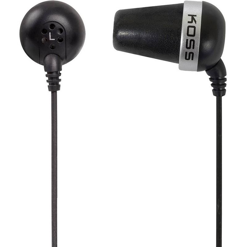 Foto van Koss the plug classic in ear oordopjes kabel zwart