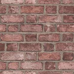 Foto van Homestyle behang brick wall rood